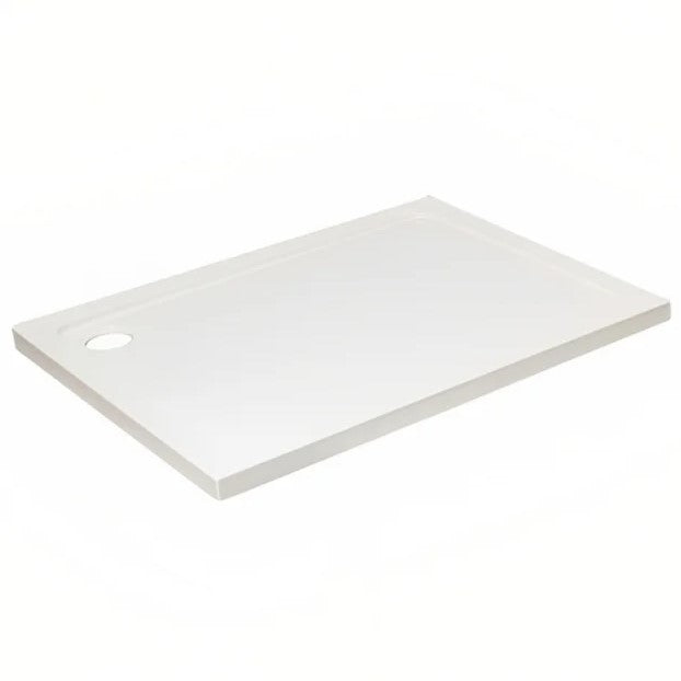 Kartell KVIT Anti-Slip Rectangle Shower Tray (Choose Size)