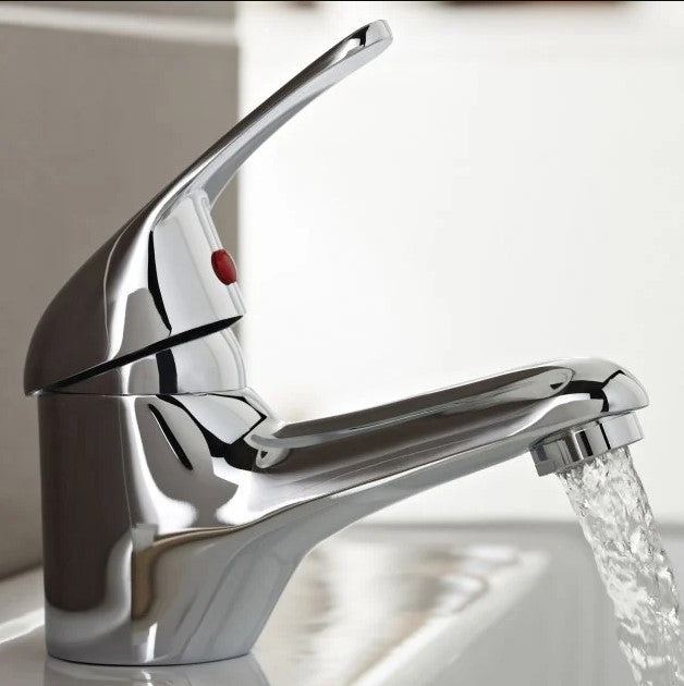 Kartell KVIT G4K Mono Basin Mixer with Click Waste - Chrome