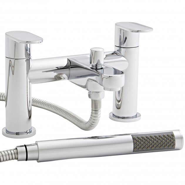 Kartell KVIT Logik Bath Shower Mixer - Chrome