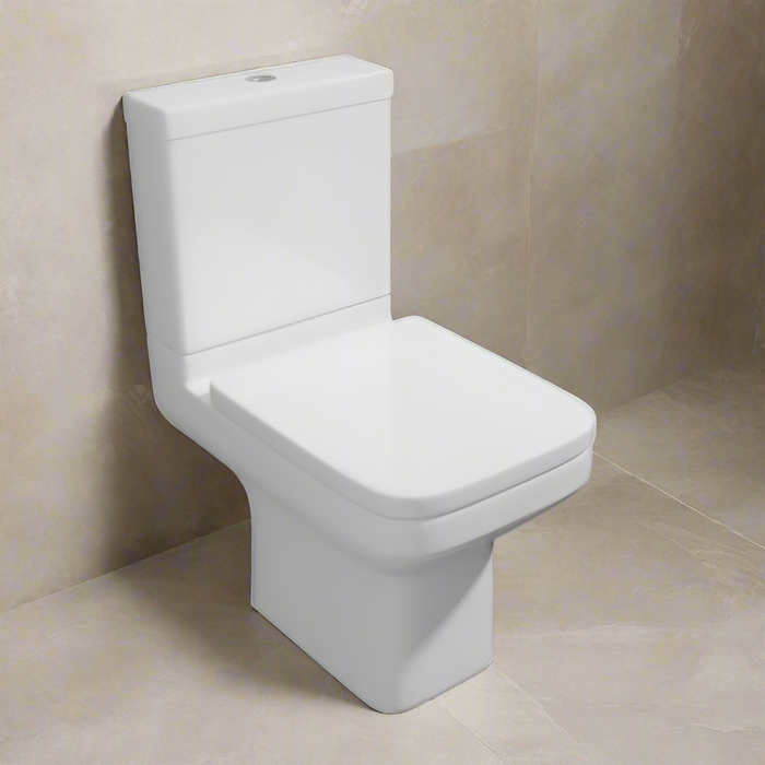 Kartell KVIT Trim Close Coupled WC Pan with Soft Close Seat