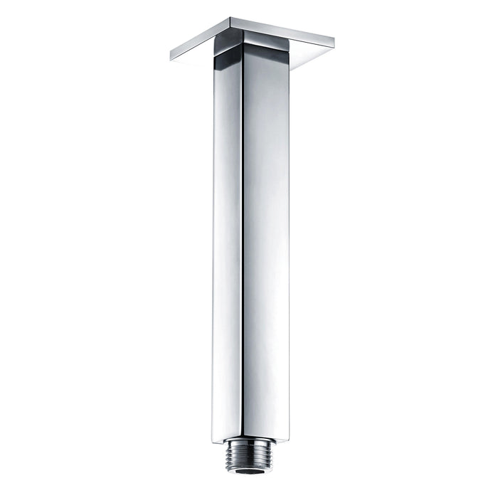 Kraft Lapiz Chrome Square Shower Ceiling Arm