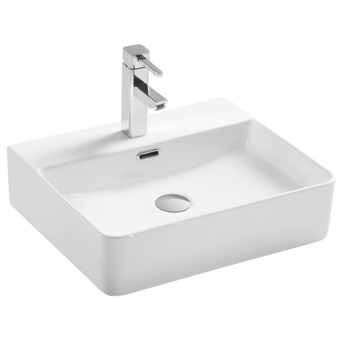 Kartell KVIT Essential 500mm Countertop Basin - White