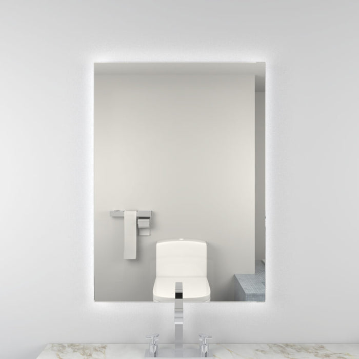 Kartell KVIT Como 700 x 500 Backlit LED Mirror with Sensor Switch, Demister & Charging Socket