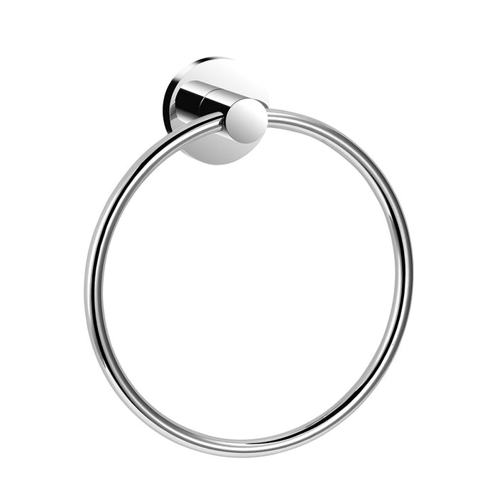 Kraft Lina Towel Ring - Chrome