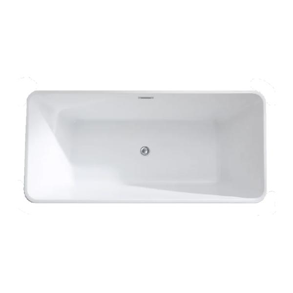 Banyetti Elle 1700 x 800 Freestanding Acrylic Bath - White
