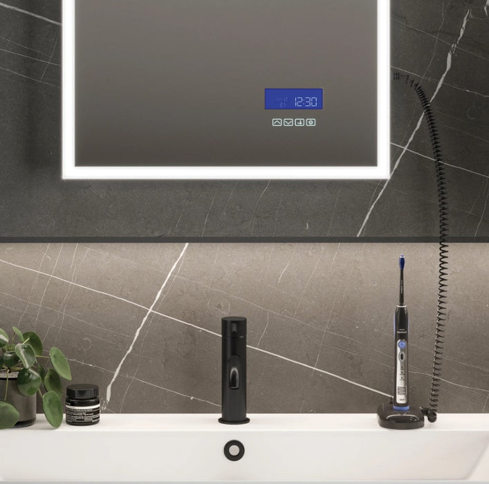 HIB Globe Plus - Bluetooth LED Bathroom Mirror - Choose Size