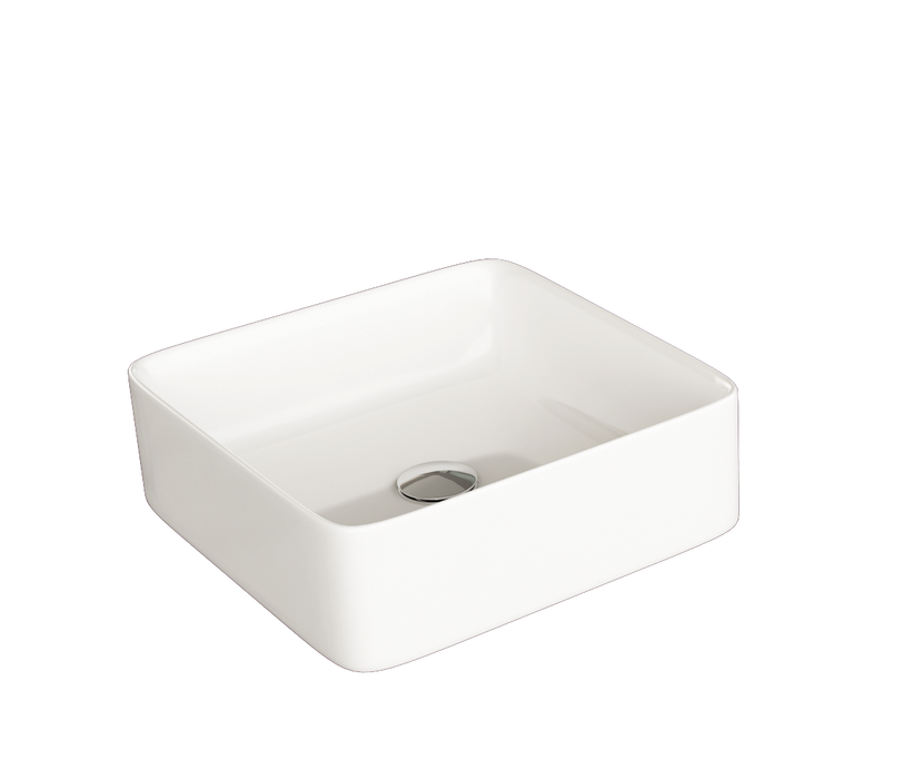 Banyetti Hades 365mm Countertop Basin - Gloss White