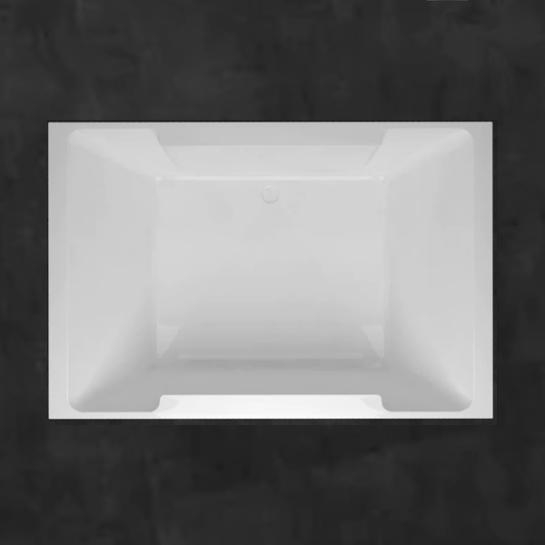Banyetti Harmony 1800 x 1200 Freestanding Double Ended Bath - White