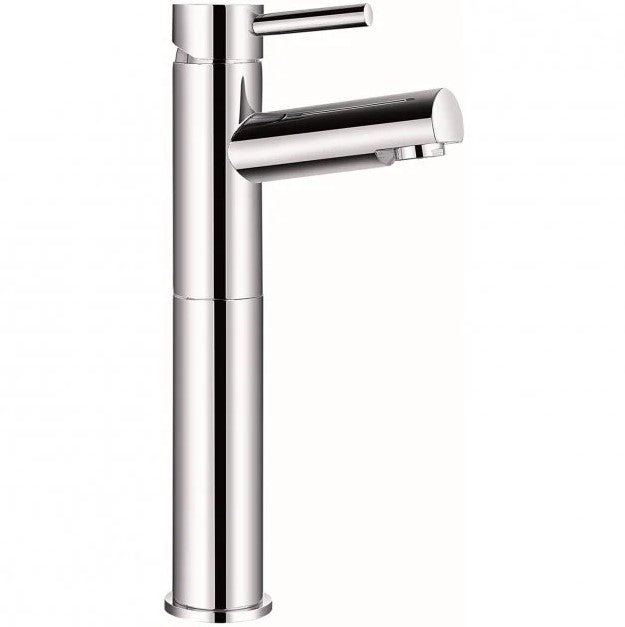 Kartell KVIT Plan Hi-Rise Mono Basin Mixer - Chrome