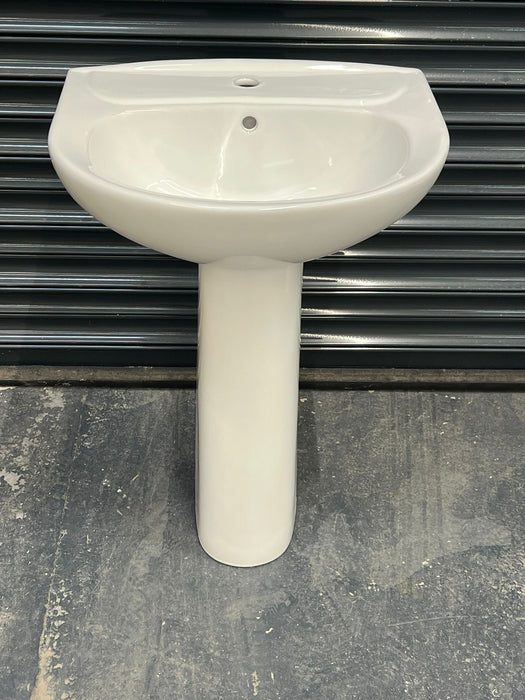 Monte 500mm Basin & Pedestal