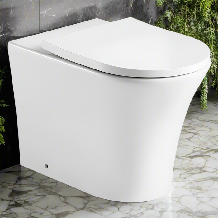 Kartell KVIT Kameo Back to Wall WC Pan with Soft Close Seat