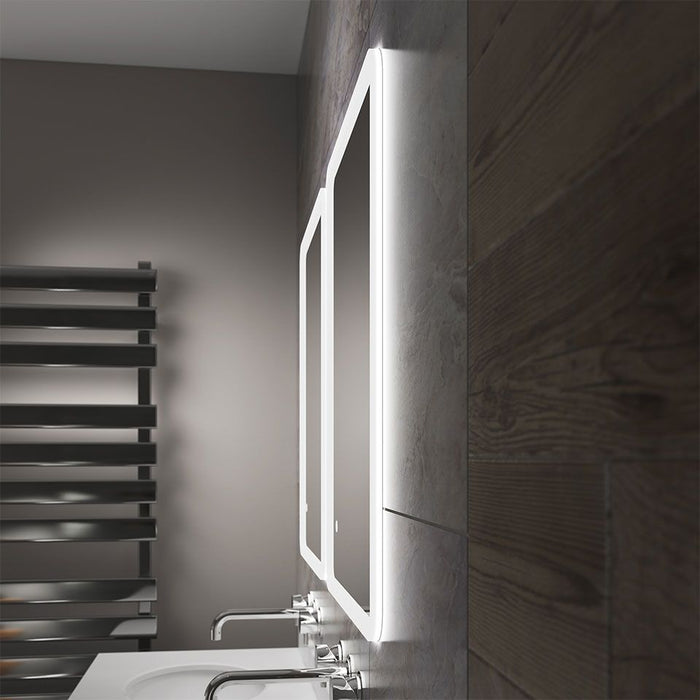 Perform 700 x 500 Round LED Slimline Mirror