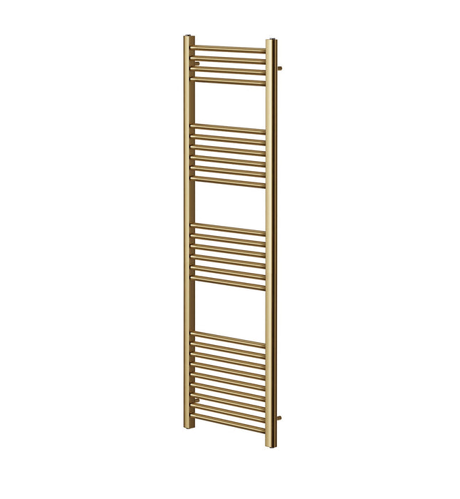 Banyetti Aureli 1600 x 500 Ladder Towel Rail Radiator  - Brushed Brass