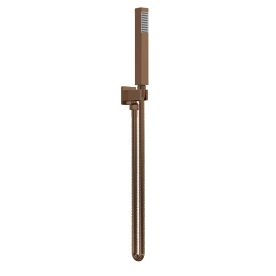 ROMA Brushed Bronze Square Shower Handset