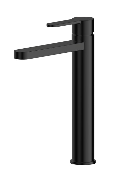 ROMA Arvan High Rise Tall Mono Basin Mixer - Matt Black