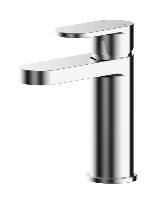 ROMA Binsey Mono Basin Mixer with Push Button Waste - Chrome