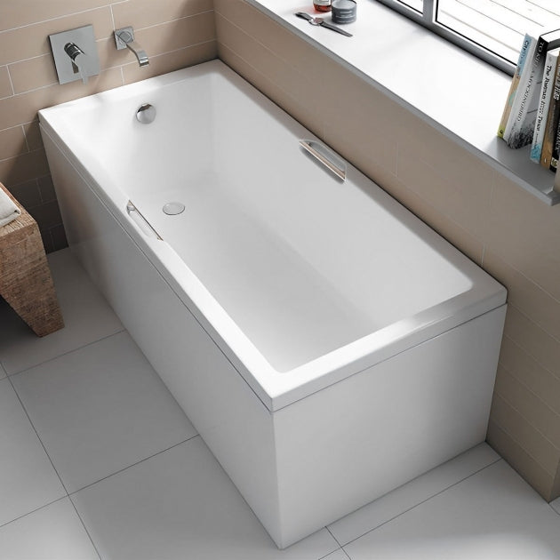 Carron Quantum Integra Twin Grip 1500mm x 700mm Single Ended Bath