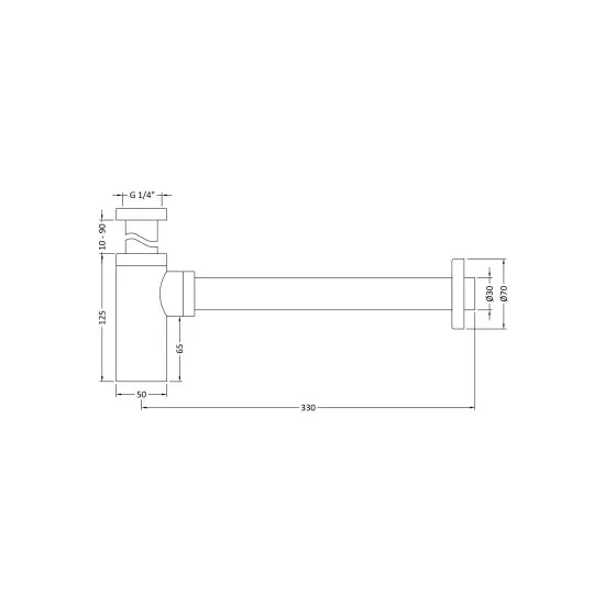 ROMA Round Minimalist Bottle Trap