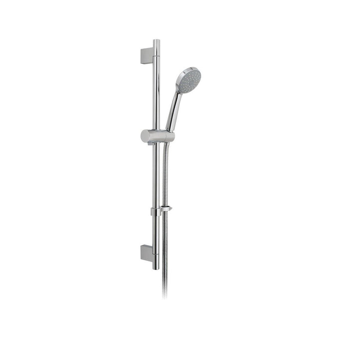 VADO Single Function Slide Shower Rail Kit - Chrome