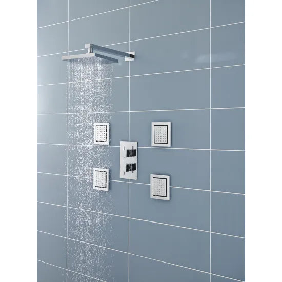 ROMA Square ABS Fixed Shower Head 200mm x 200mm