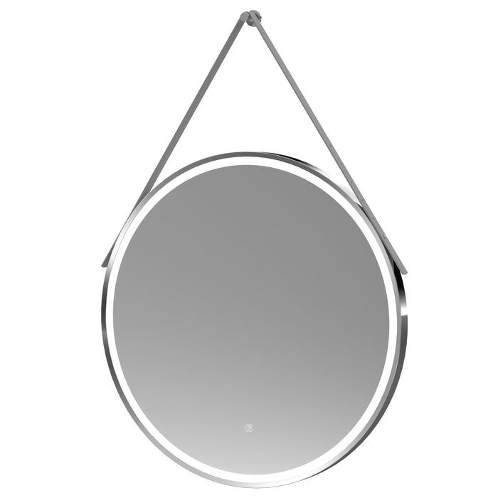 ROMA Salana 800mm Round Touch Sensor Illuminated Mirror - Chrome