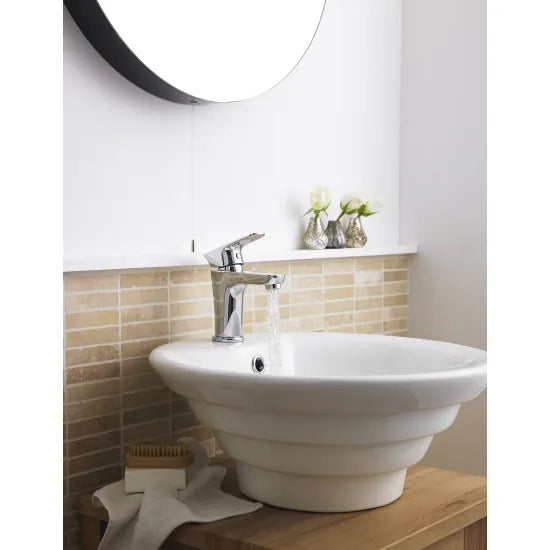 ROMA Ceramic Round Countertop Basin 460 x 460 x 220mm