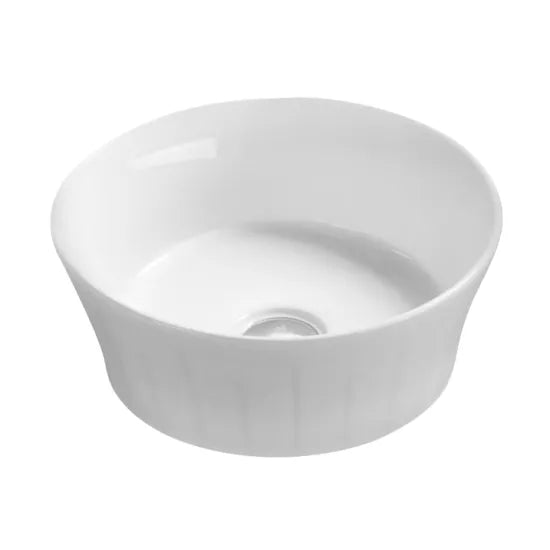 ROMA Ceramic Round Countertop Basin 358 x 368 x 137mm