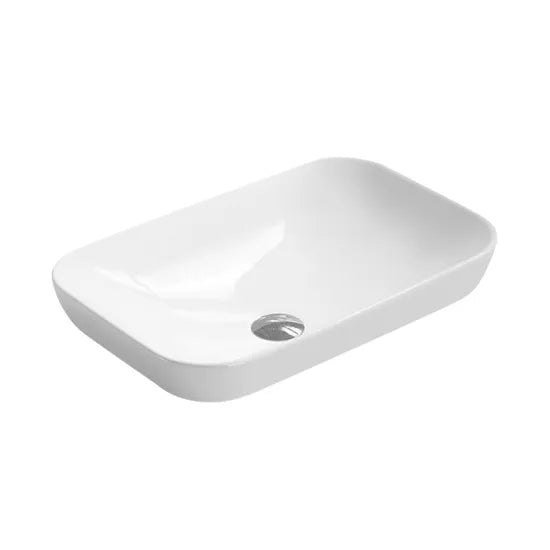 ROMA Ceramic Rectangular Countertop Basin 520 x 340 x 152mm