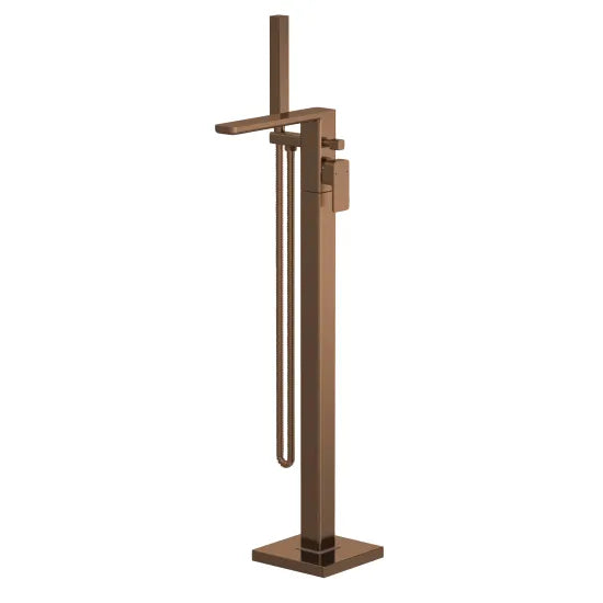 ROMA Windon Brushed Bronze Freestanding Bath Shower Mixer