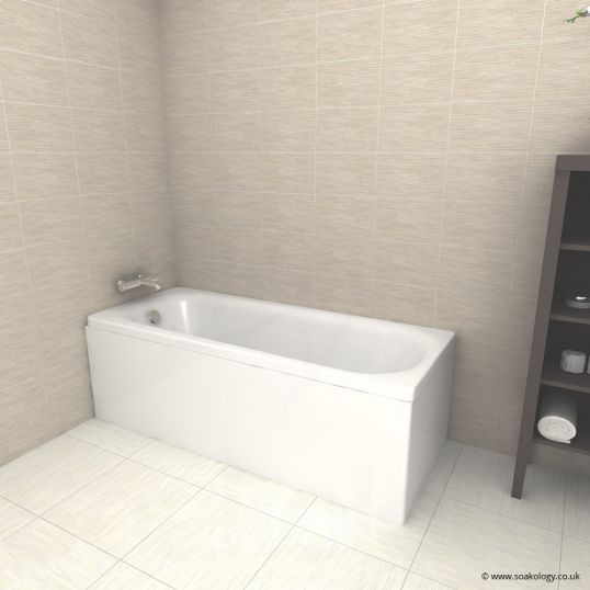 Carron Britannia 1700mm x 700mm Single Ended Bath