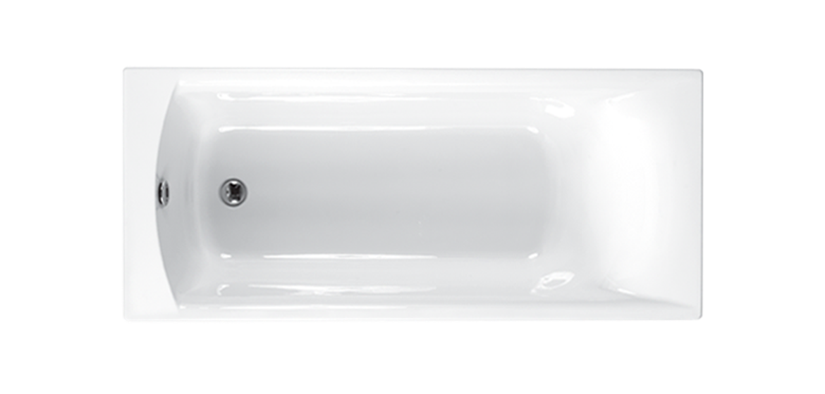 Carron Delta 1675mm x 700mm Single Ended Bath