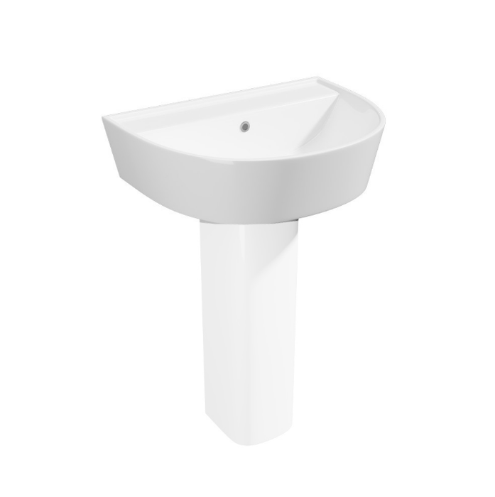 Kartell KVIT Genoa 550mm 1 Tap Hole Basin Only