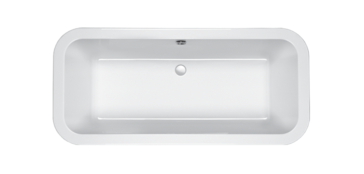 Carron Halycon 1750mm x 800mm Square Inset Bath