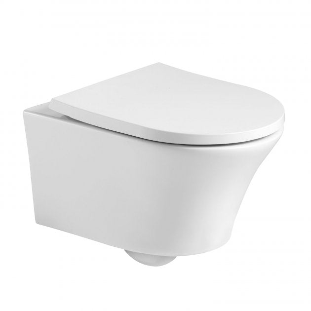 Kartell KVIT Kameo Wall Hung WC Pan with Soft Close Seat