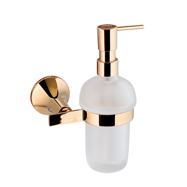 Banyetti Ariano Round Soap Dispenser - Polished Gold