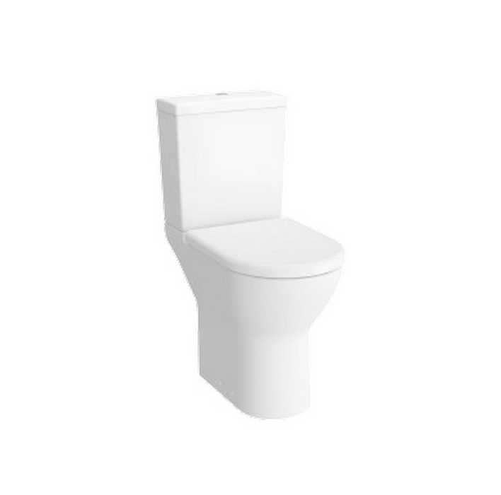 Kartell KVIT Style Close Coupled Comfort Height WC Pan with Soft Cose Seat