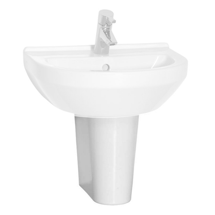 Kartell KVIT Style Semi Pedestal for 450mm Basin