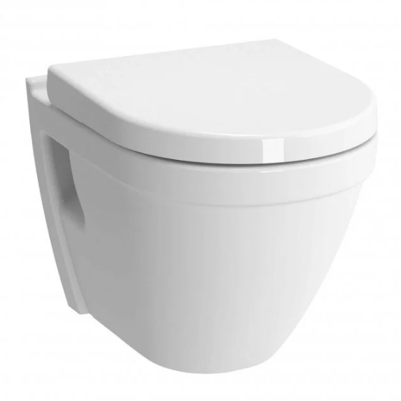 Kartell KVIT Style Wall Hung WC Pan with Soft Close Seat